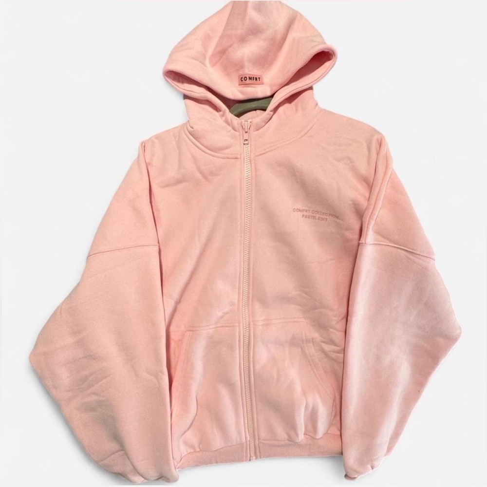 Comfrt | Pastel Zip Hoodie